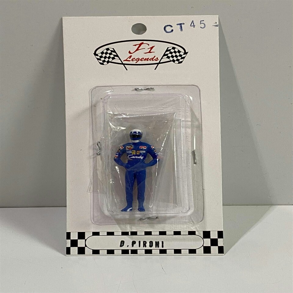 image 1 of Didier Pironi Ferrari 1:43 Scale Figure Cartrix CT45