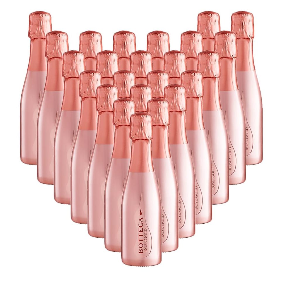 Case of 24 Mini Bottega Rose 20cl