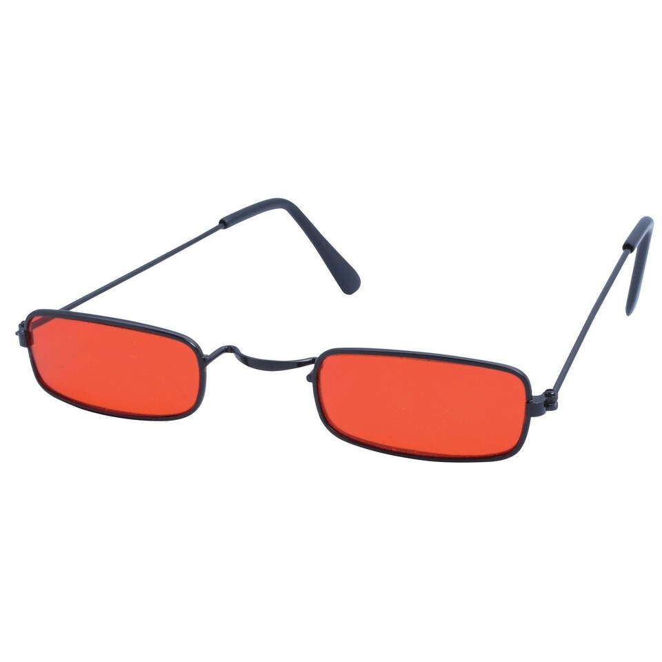 Bristol Novelty Unisex Adults Dracula Shades - Black/Red - One Size One Size