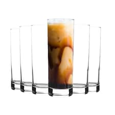 LAV Ada Highball Glasses - 315ml - Clear - Pack of 6 - Tesco Groceries