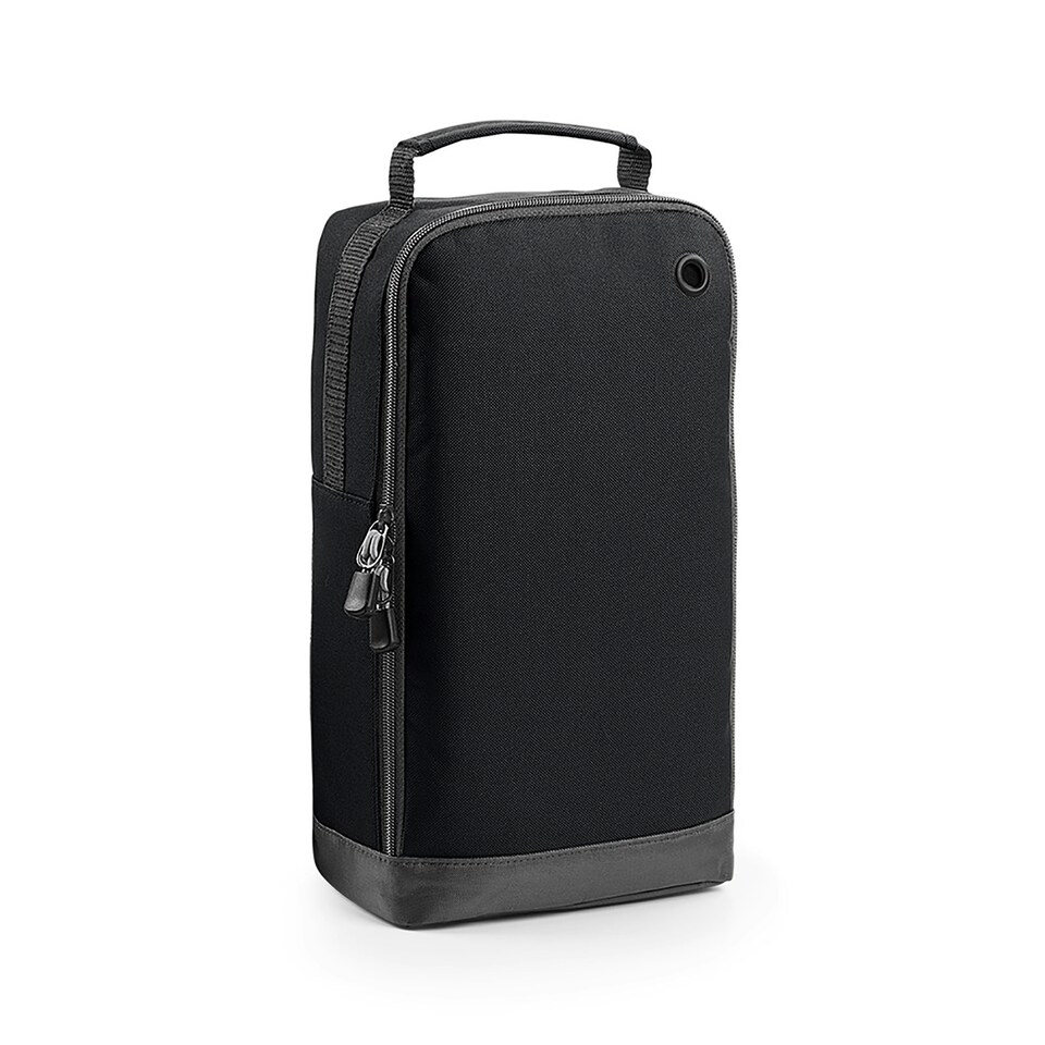 image 1 of BagBase Sport Shoe / Accessory Bag (8 Litres) - Black - One Size Black | One Size