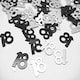 image 5 of 18th Confetti Black & Silver 14g, 2 Packs