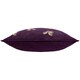 image 3 of Paoletti Guilded Palms Embroidered Plum Cushion Cover 45 x 45 cm Multi