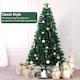 image 2 of 7Ft Green Christmas Tree 320 Branch Tips Xmas Bushy Pine Artificial Stand