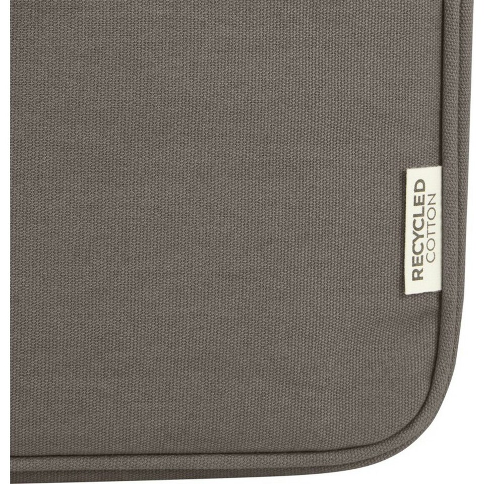 image 1 of Unbranded Joey Canvas Recycled 2L Laptop Sleeve - Grey - One Size