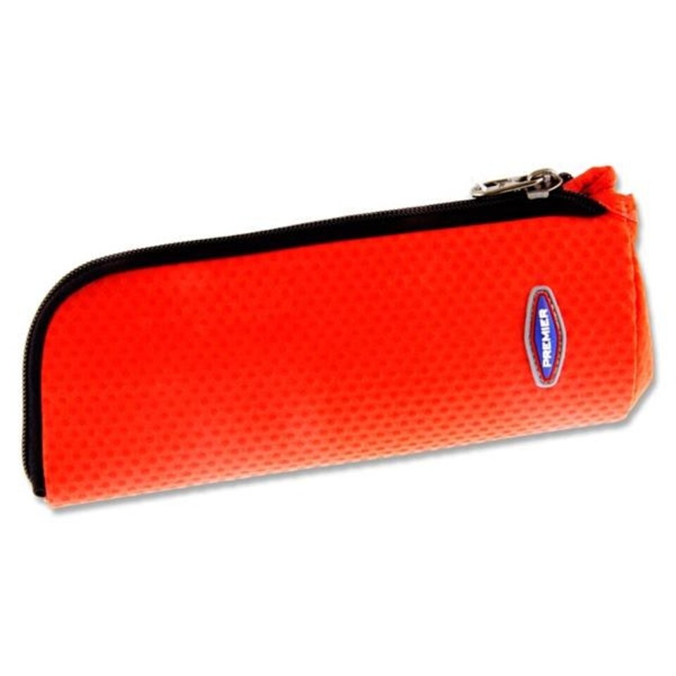 image 1 of Red 3D Dots Design Vertical Pencil Case by Premier