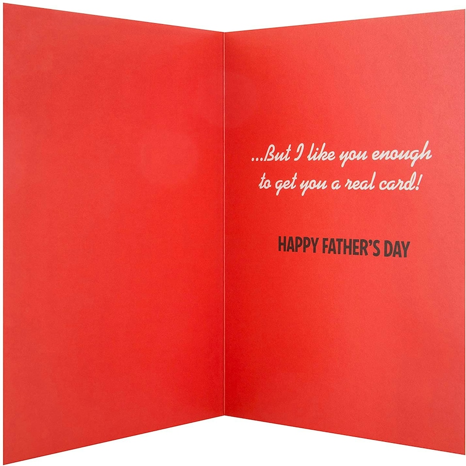 image 1 of Dad Father's Day Card "Text"