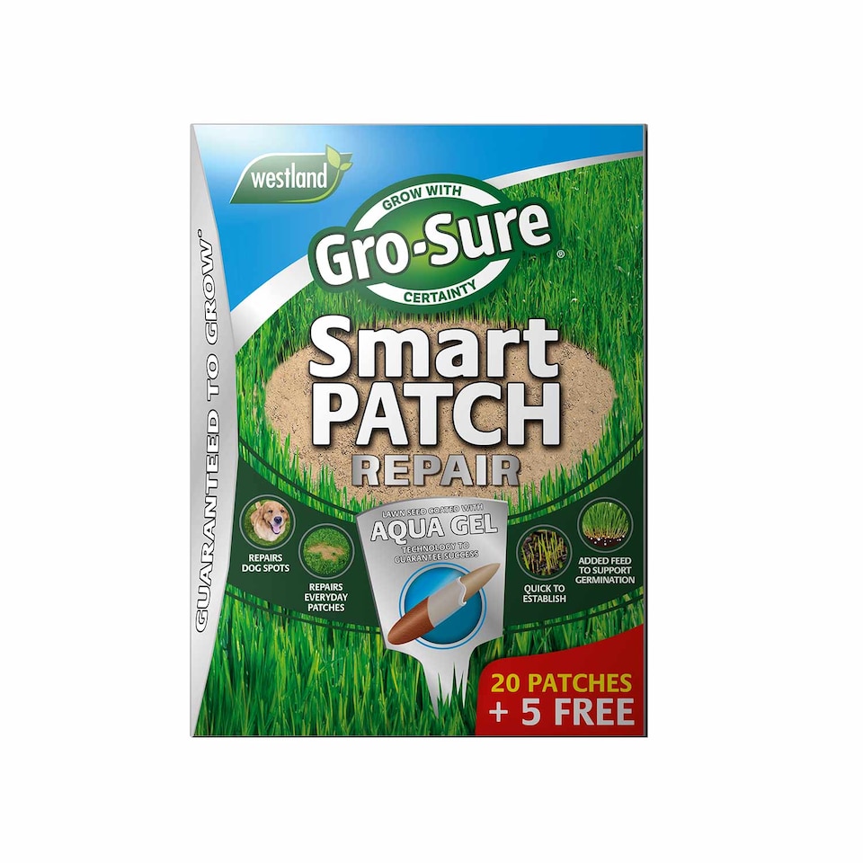 image 1 of Gro-Sure Smart Patch Spreader - Repairs up to 25 Lawn Patches | Green | 1 x Patch Spreader Box