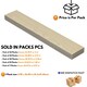 image 3 of NOVECRAFTO Self Adhesive Vinyl Floor Planks – Peel & Stick Flooring – Natural Oak Wood Effect – Easy DIY Installation – Durable & Waterproof Tiles Brown | 2.78 sqm