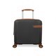 image 2 of IT Luggage Clarify Charcoal Cabin Suitcase with TSA Lock Grey | Cabin Bag