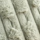 image 3 of Bianca So Soft Carved Faux Fur Blanket Throw | Green | Sage Green