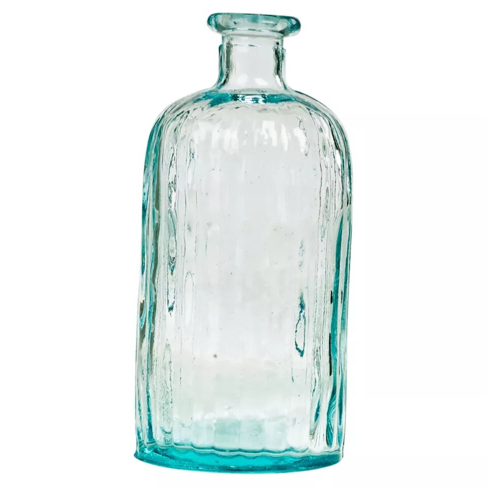 image 1 of 2.5L Large Natural Recycled Glass Vase