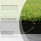 image 6 of COSTWAY Golf Hitting Mat Standard Real Feel Golf Practice Mat