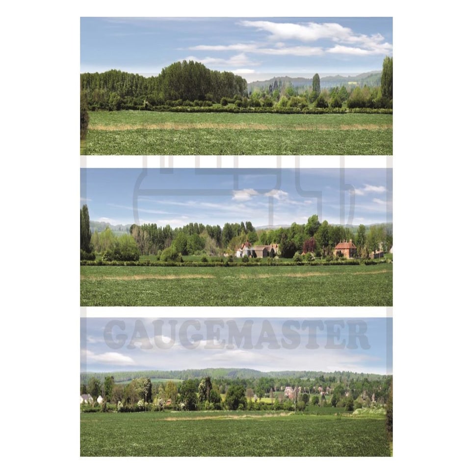 image 1 of Gaugemaster Scenics Open Field Large Photo Backscene (2744x304mm)