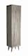 image 5 of Payan Wooden Slim Tall Bookcase Brown