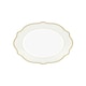 image 2 of Jaswely Collection Porcelain Side Plates, Set of 6 (White)