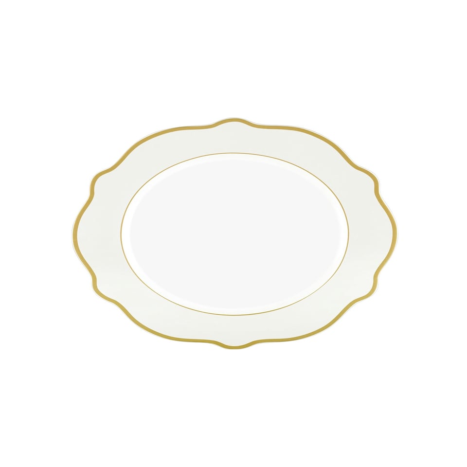 image 1 of Jaswely Collection Porcelain Side Plates, Set of 6 (White)