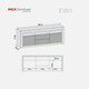 image 9 of TV Unit 160cm White Gloss Doors & Drawers Free LED Matt Body White