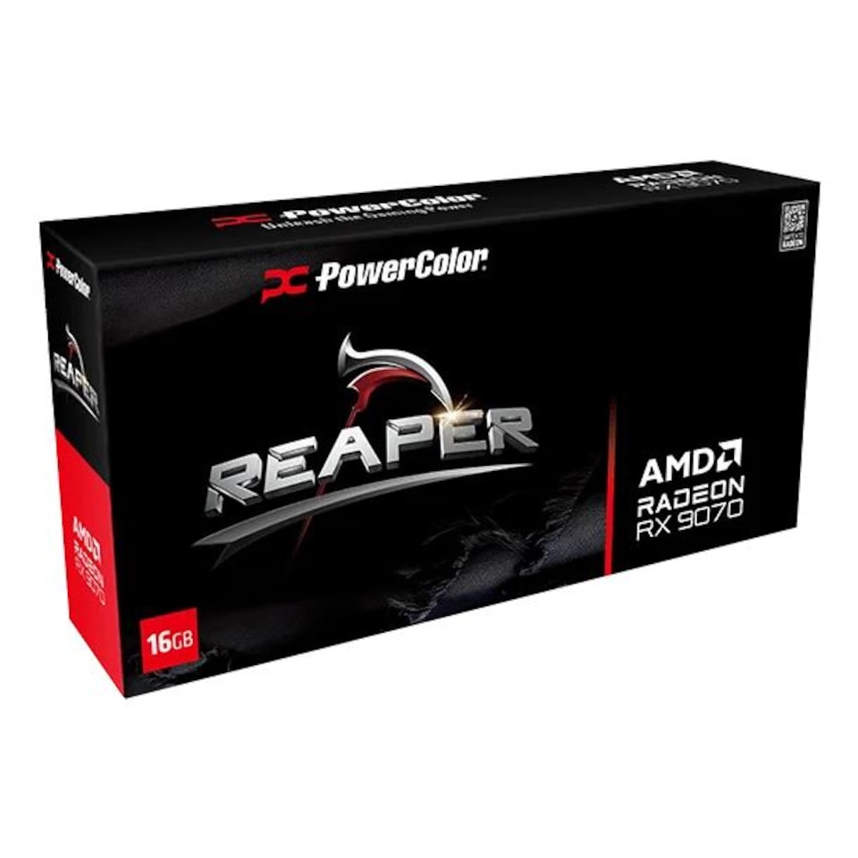 image 1 of PowerColor Reaper AMD Radeon RX 9070 16GB GDDR6 Graphics Card