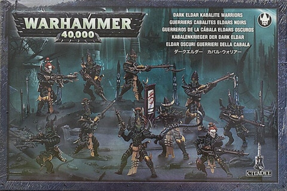 image 1 of Games Workshop Warhammer 40,000 Dark Eldar Kabalite Warriors