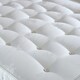 image 3 of Signature Platinum 2000 Pocket Sprung Duckegg Linen 2 Drawer Divan Set And Milan Headboard Small Double