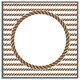 image 3 of Rope border (Picture Frame) Brown | XL