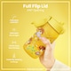 image 4 of Leak Proof Kids Water Bottle, BPA Free, 350ml (12oz) | Yellow | Baby Lions | One Size
