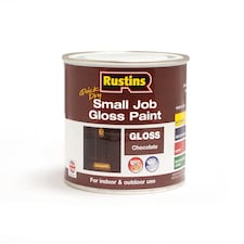 Rustins Quick Dry Small Job Gloss Paint Chocolate 250ml