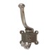 image 1 of Hammer & Tongs Number 3 Double Wall Hook - W50mm x H115mm - Raw