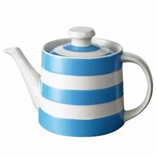 Tea Pot: 4 Cup Classic Teapot Cornishware Blue