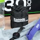 image 4 of Komodo Black Adjustable Ankle Weights - Max 5kg