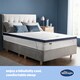 image 2 of Silentnight Wellbeing Collection Cool Touch Topper, 8cm Thick, Double | White | 1