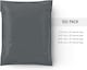 image 6 of Straame 100 Assorted Grey Postal Bags, Self-Seal, Flexible, Tear-Proof, 4 Sizes, 25 Each. | Grey | DL | 100