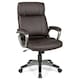 image 1 of COSTWAY Executive Office Chair Computer Desk Chair Brown Brown