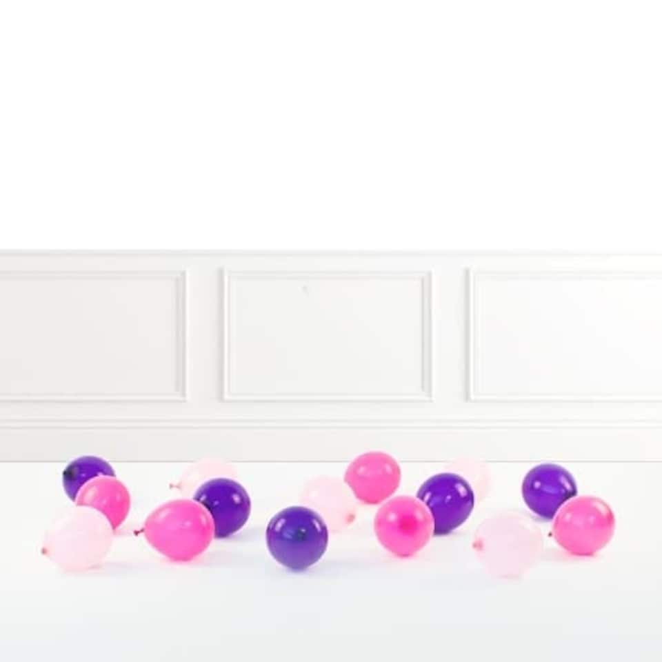 Hot Pink, Purple & Pink Scatter Mini Latex Balloons