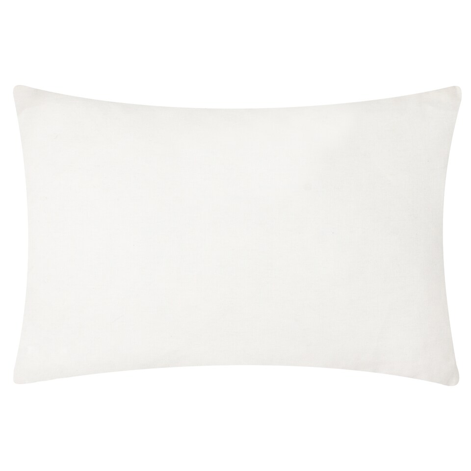 image 1 of Hoem Fosse Tufted Cushion, Natural, 30 x 50cm