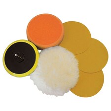 Silverline - Sanding & Polishing Kit 6pce - 125mm