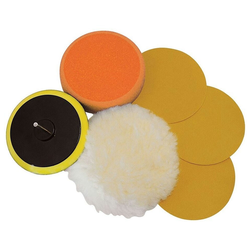 Silverline - Sanding & Polishing Kit 6pce - 125mm