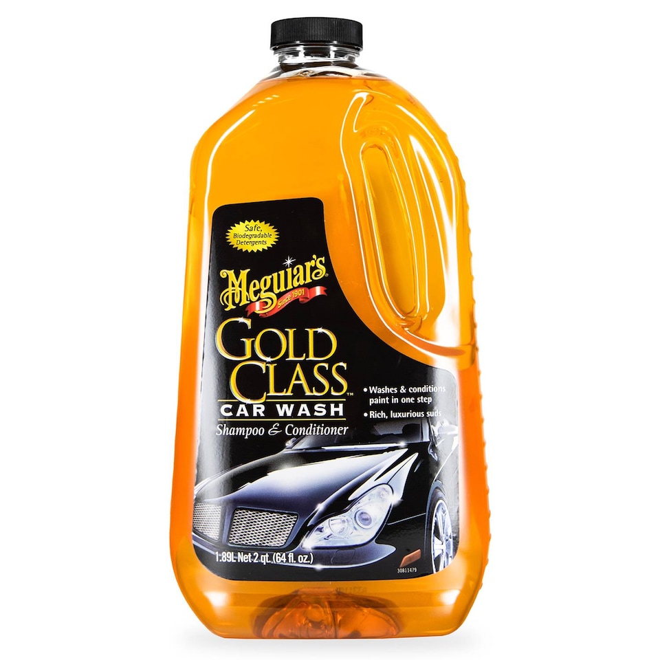 Meguiar’s Gold Class Car Wash Shampoo & Conditioner 1.89L G7164EU