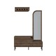 image 1 of Decortie Mila Hall Tree Coat Stand 120x172cm Dark Oak Effect