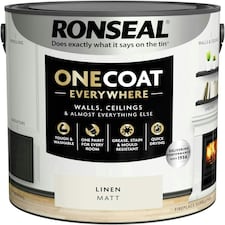 Ronseal One Coat Everywhere Matt Paint 2.5L Linen