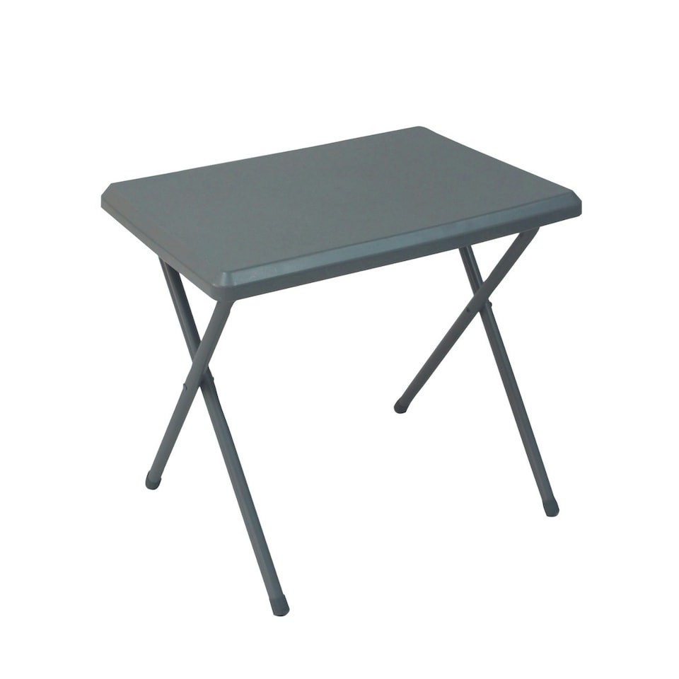 image 1 of Quest Leisure Fleetwood Low Portable Plastic Table - Grey N/A