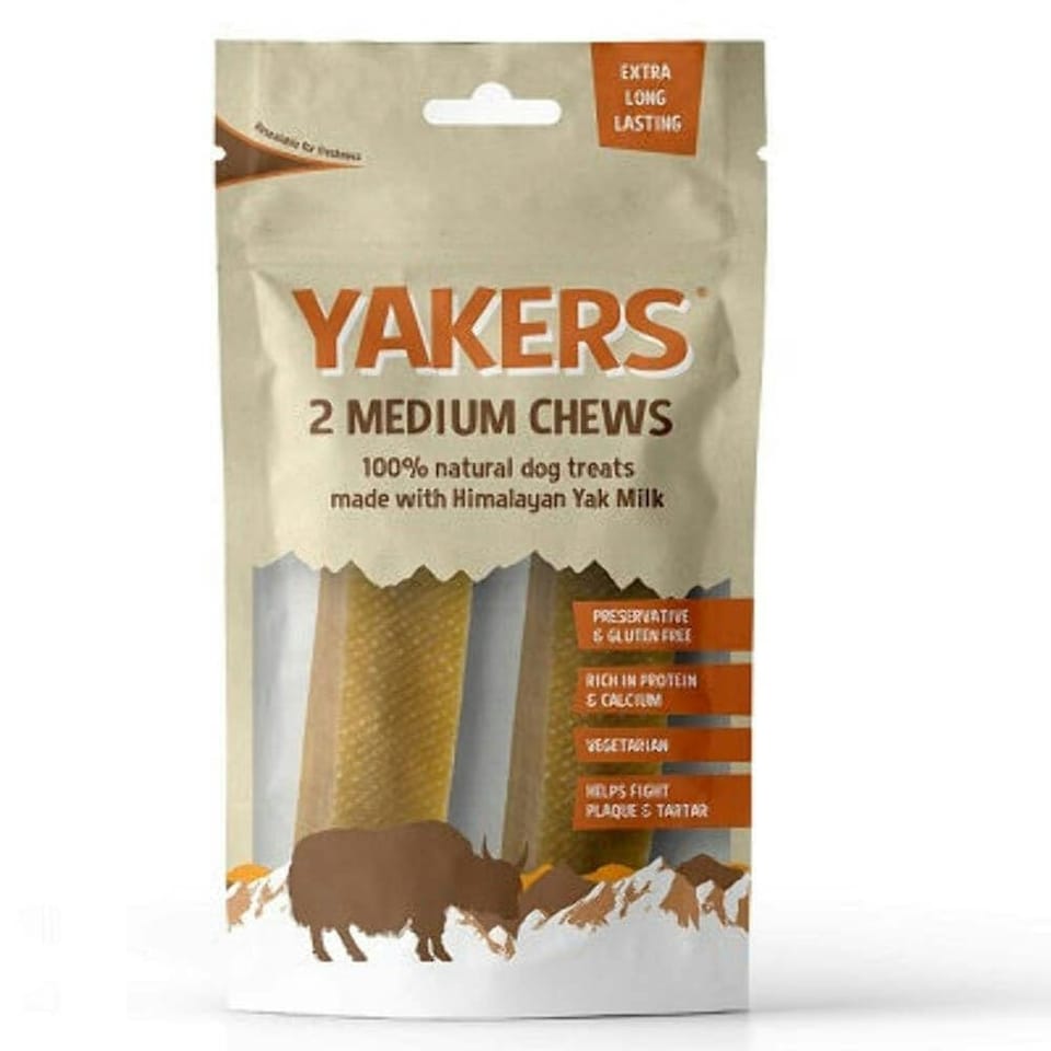 Yakers Original Dog Chew Medium (Pack of 10)