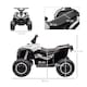 image 7 of HOMCOM 12V Electric Quad Bikes for Kids Ride On Car ATV Toy for 3-5 Years White