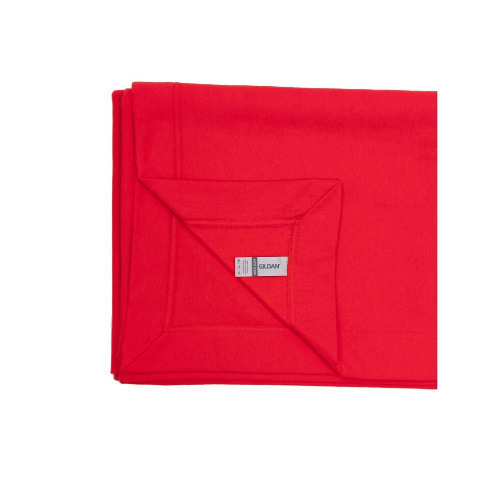 Gildan Heavy Blend Stadium Blanket - Red - One Size