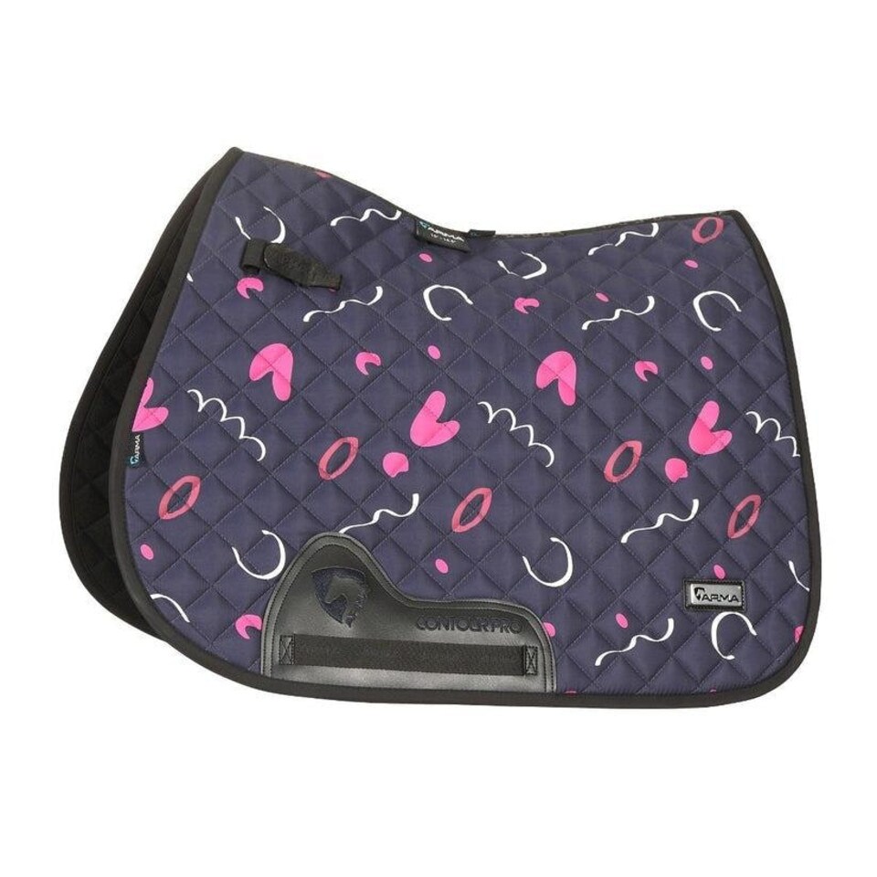 image 1 of Shires ARMA Hyde Park Saddlecloth - Young Rider N/A | Colour: Doodle
Size: 14 Inch