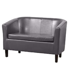 Meriden 2 Seat Tub Sofa Grey