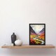 image 2 of Scotland Glencoe Valley Oil Majestic Home Decor Black Framed Wall Art Print A4