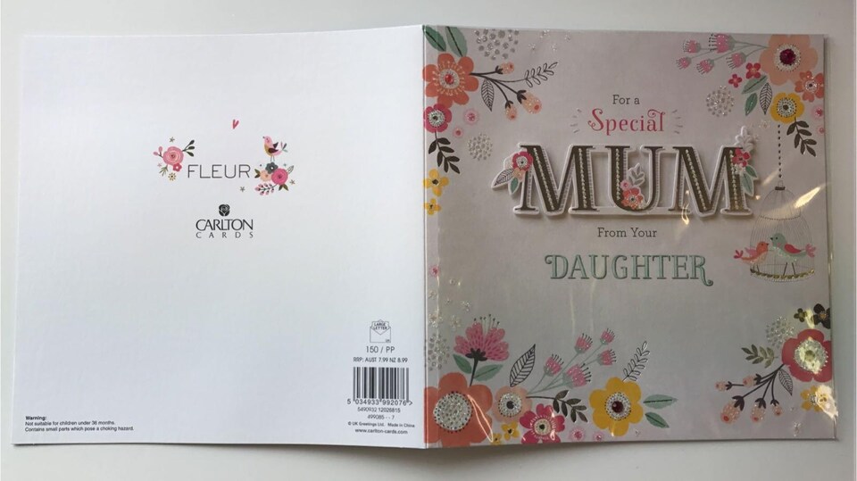 image 1 of Special Mum From Daughter Mother's Day Card
