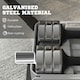 image 7 of SPORTNOW Adjustable Dumbbells Weights Set with Storage Box, 10kg x 2